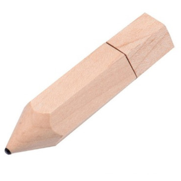 Gift Wooden Pencil USB Flash Drive 32GB